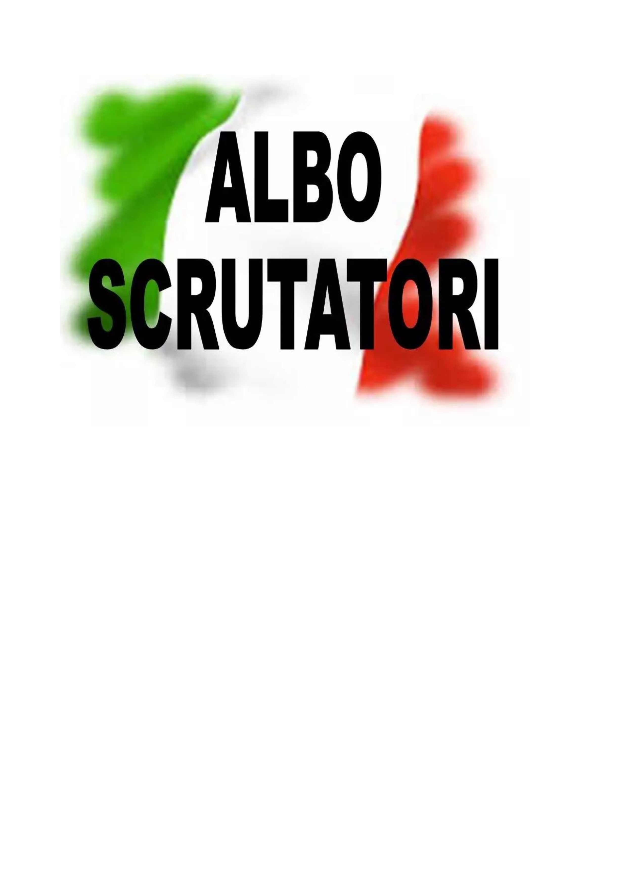 Iscrizione all'albo degli scrutatori dei seggi elettorali
